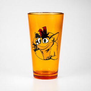 Gobelet Verre Pinte Crash Bandicoot