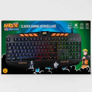 Clavier Gaming Filaire à Membrane Naruto