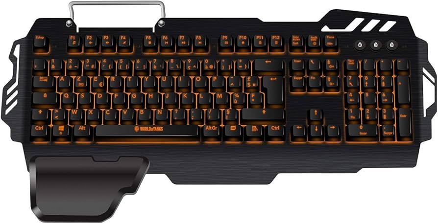 Clavier Filaire Semi-mécanique K-50 QWERTY World of Tanks – Image 2