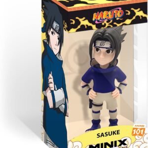 Figurine Naruto Sasuke Uchiwa Minix 12cm