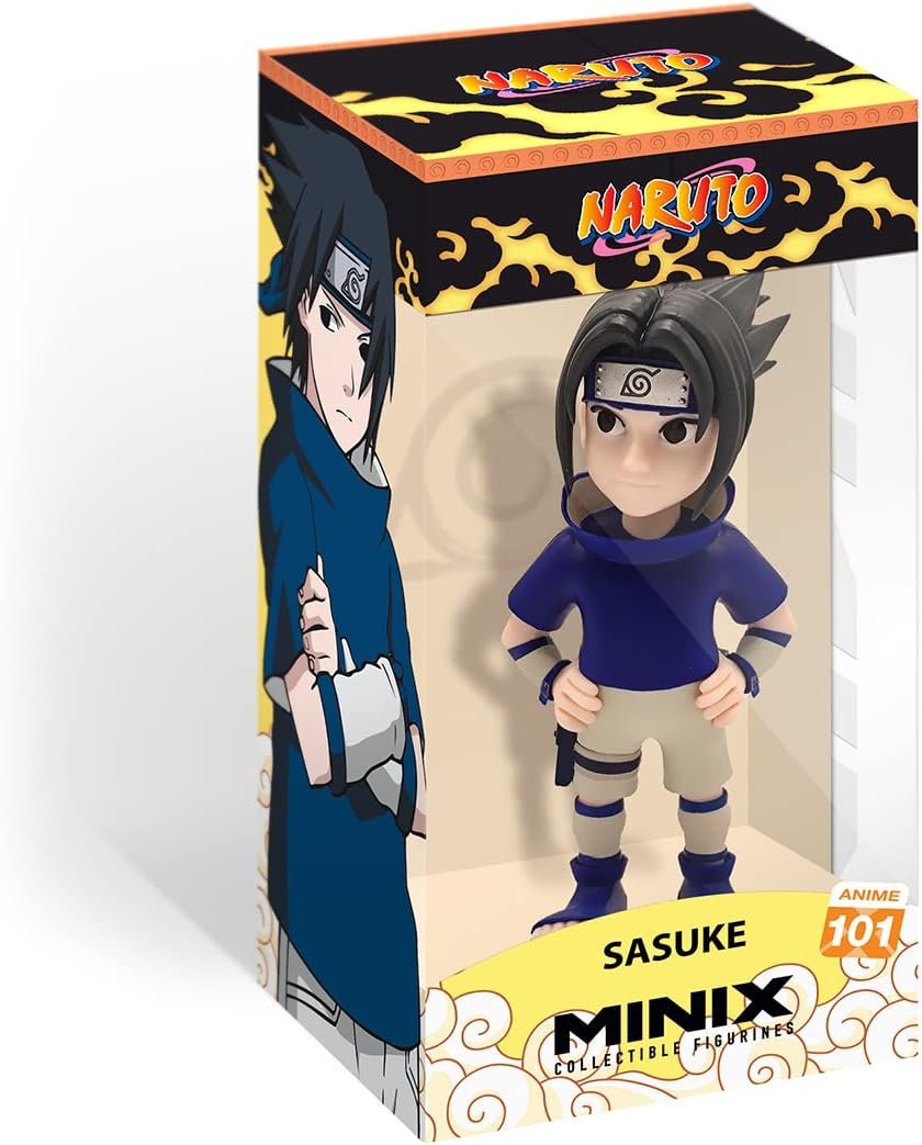 Figurine Naruto Sasuke Uchiwa Minix 12cm