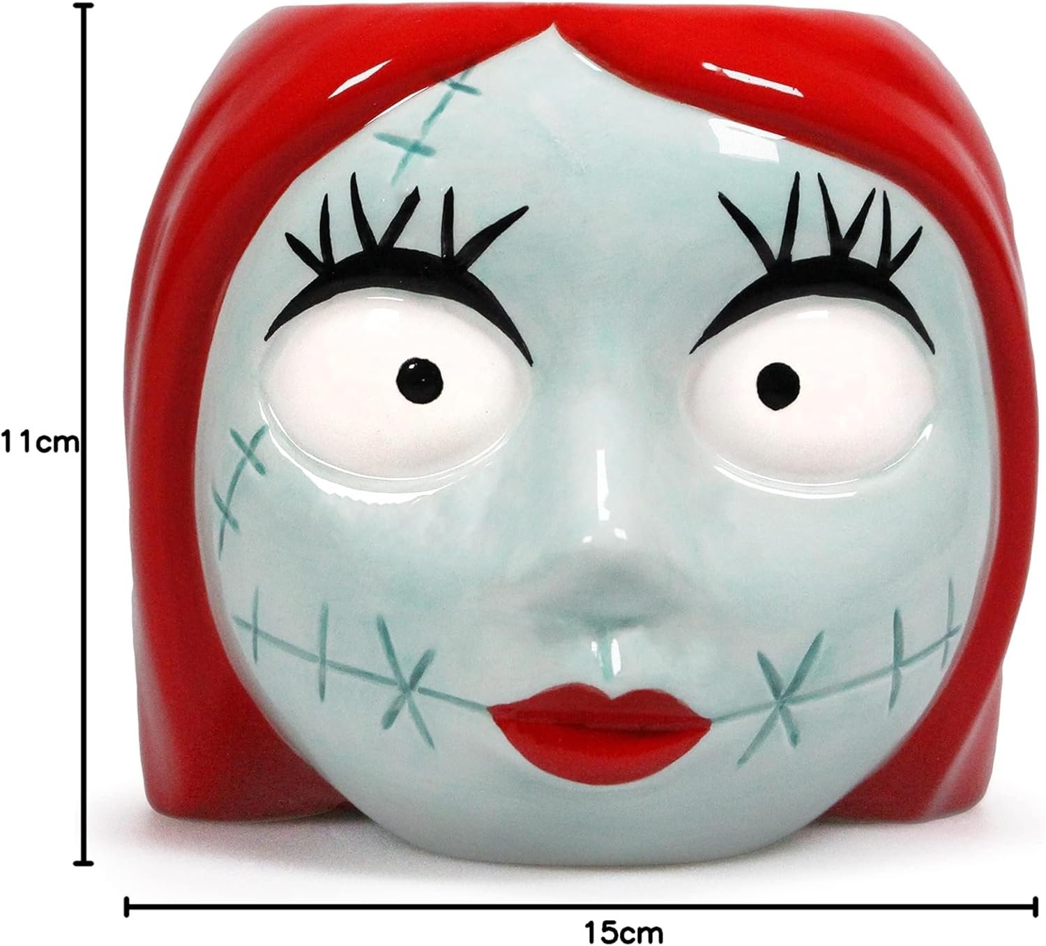 Mug 3D Nightmare Before Christmas Sally 470Ml – Image 2